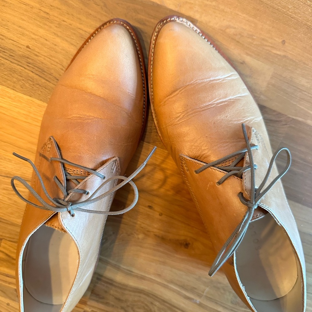 Tan Leather Women's Shoes